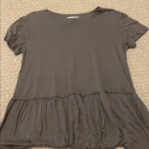 Urban outfitters short sleeve tunic top